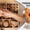 Handcrafted Wooden Brain Teaser Set G1 – Elegance Meets Challenge